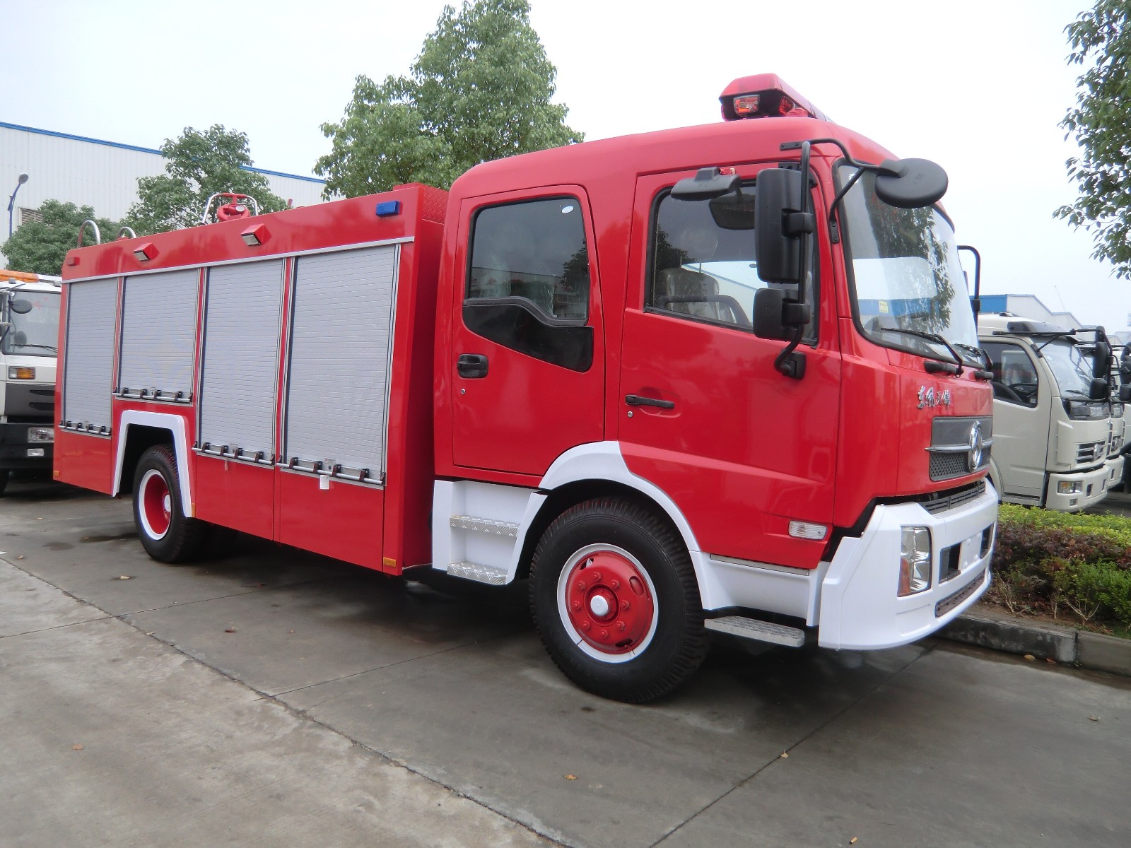  消防車怎樣觀看尾氣顔色判斷故障？支招