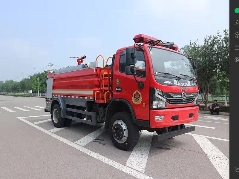 東風單排四驅遠程供水車