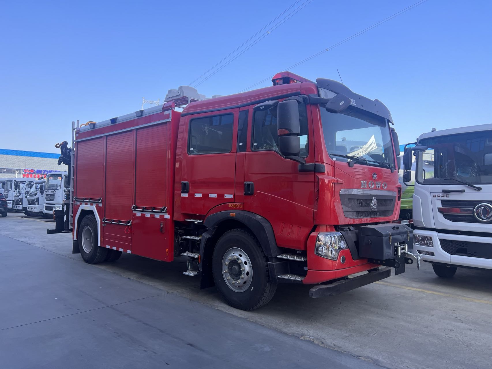 豪沃搶險救援消防車